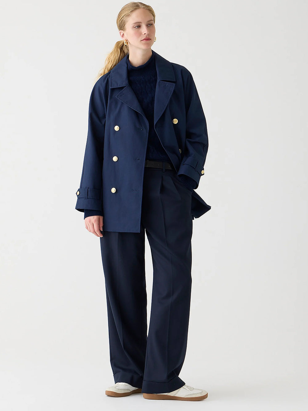 Short trench coat
