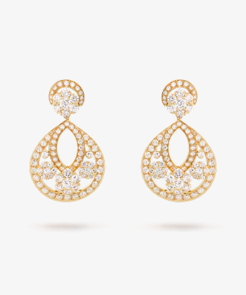 Snowflake earrings