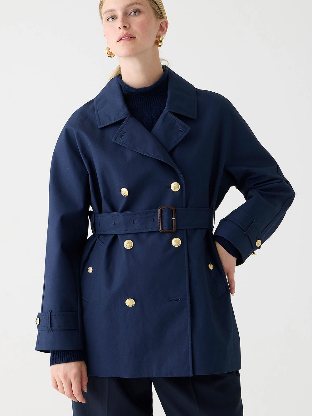 Short trench coat