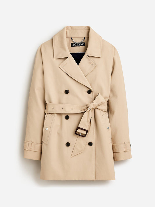 Smak Parlour Short trench coat Yellow