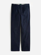 Classic double-pleated chino pant