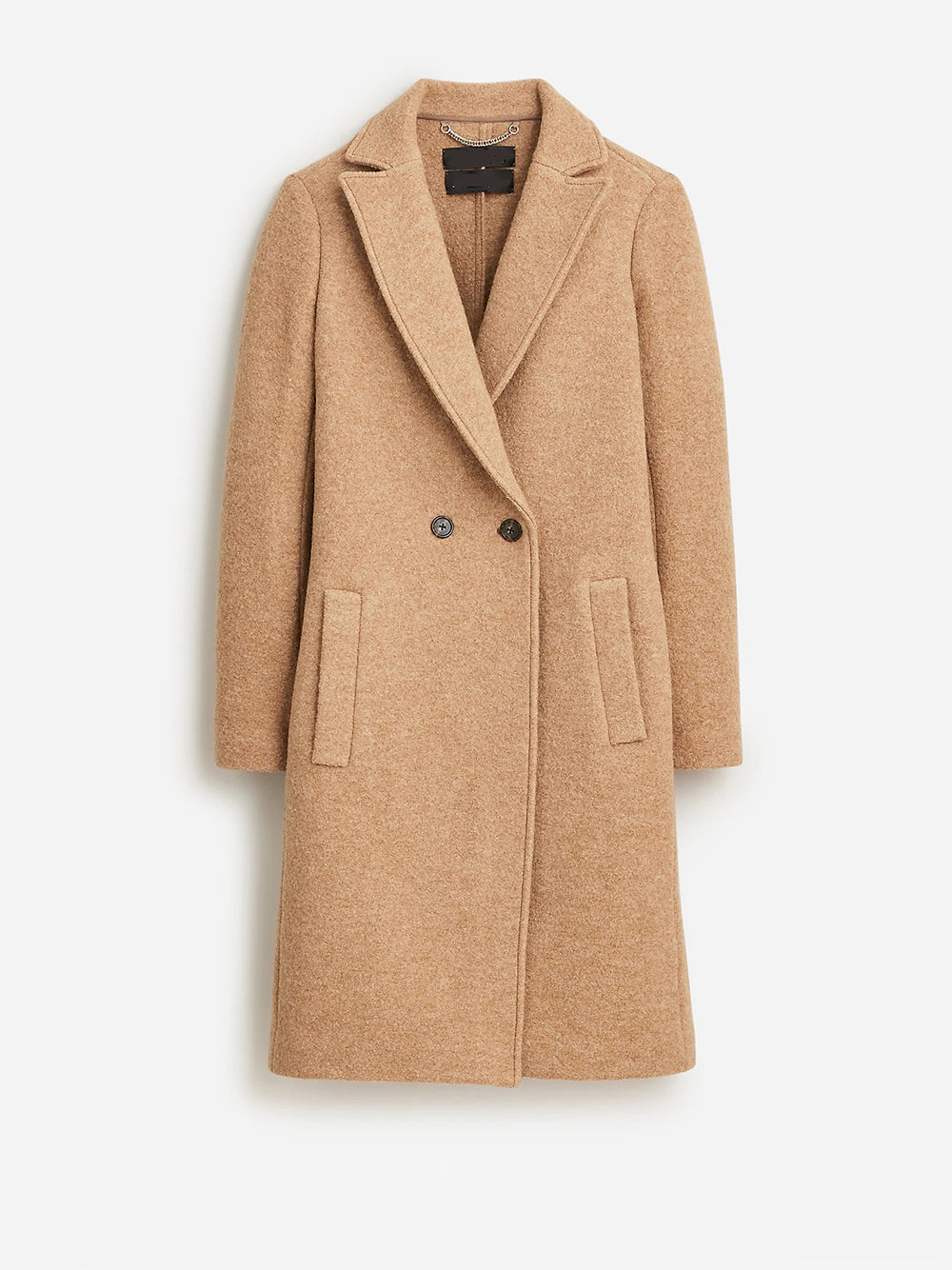 Daphne topcoat in Italian boiled wool